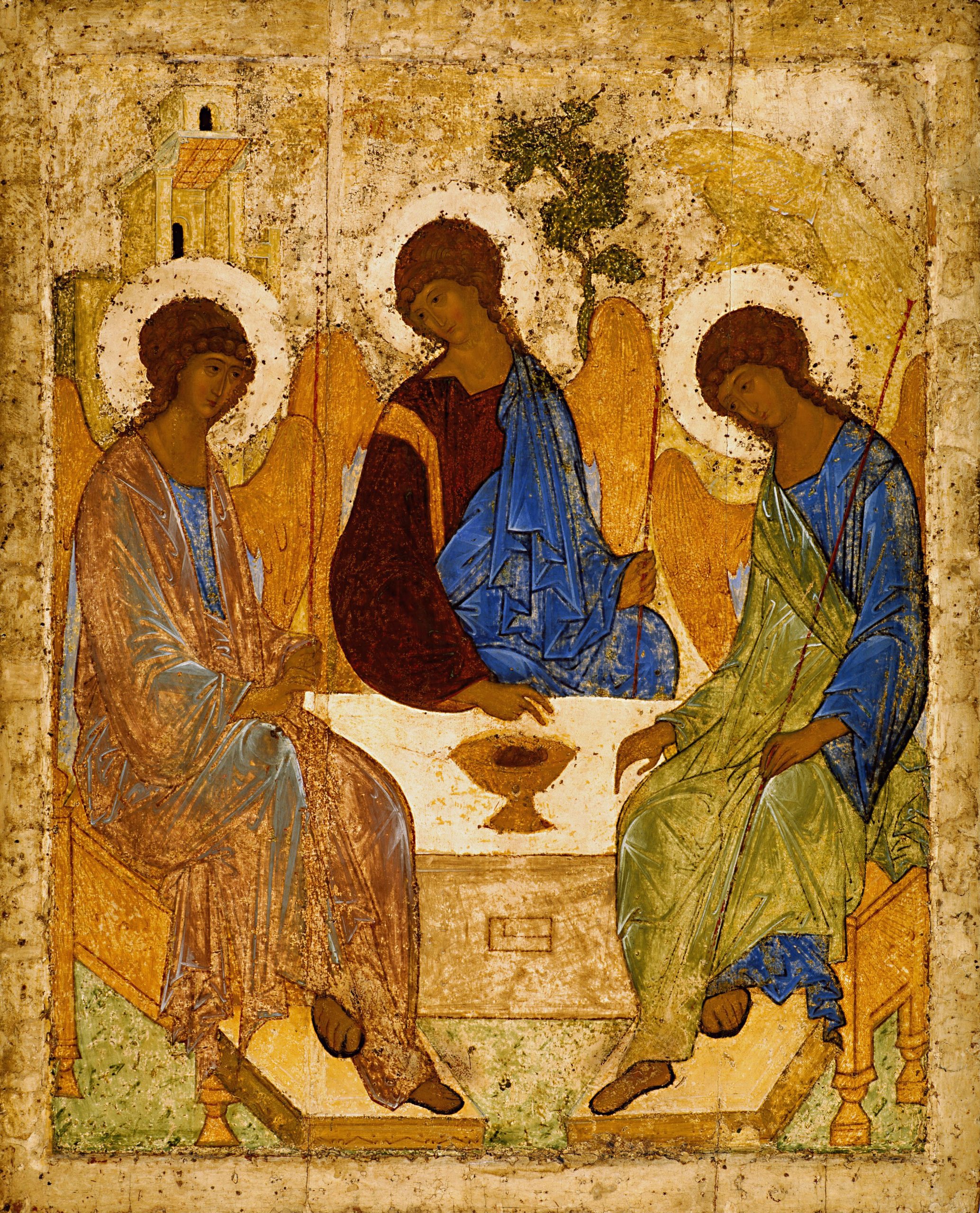 Andrey Rublev Св. Троица Google Art Project